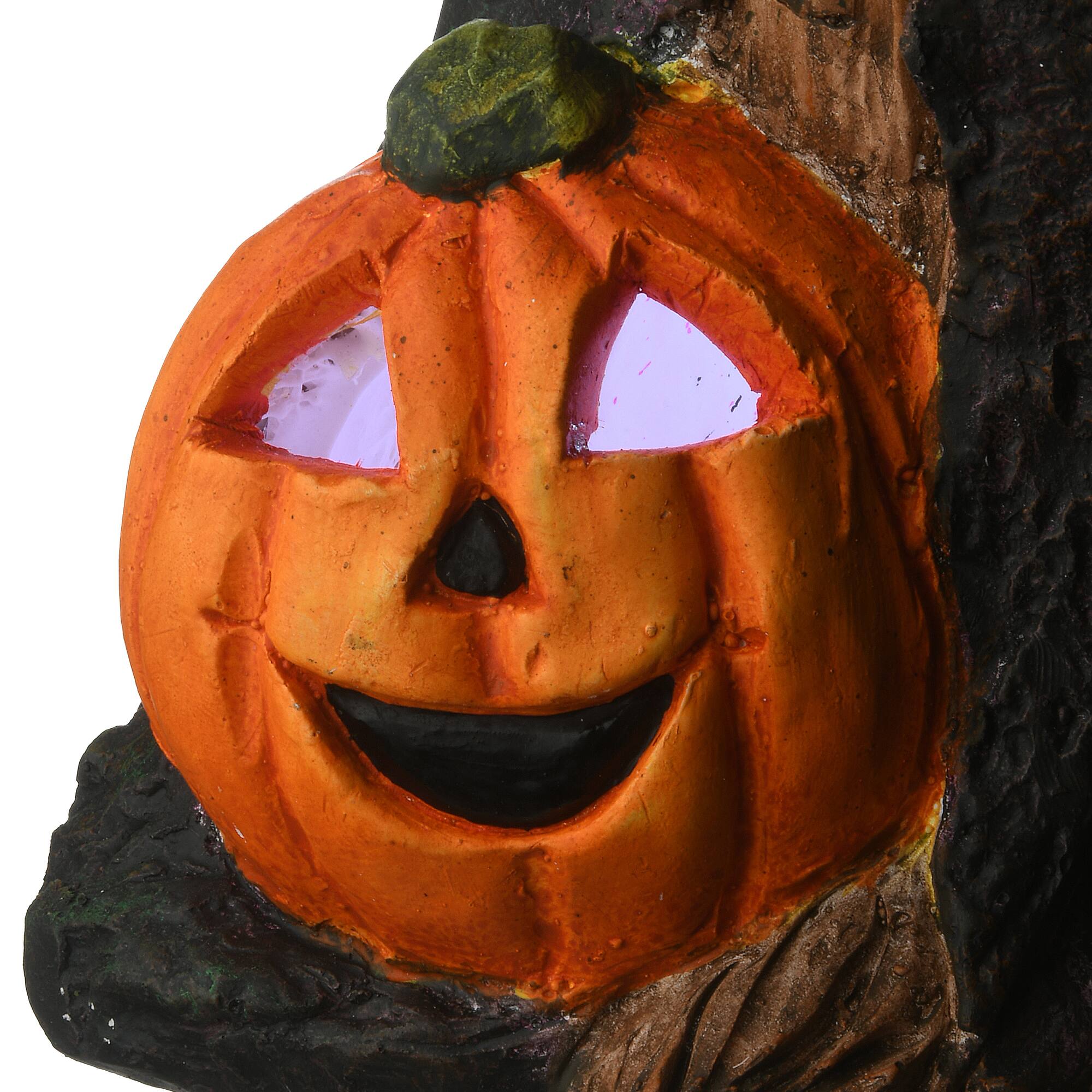 18" LED Haunted Tree Trunk